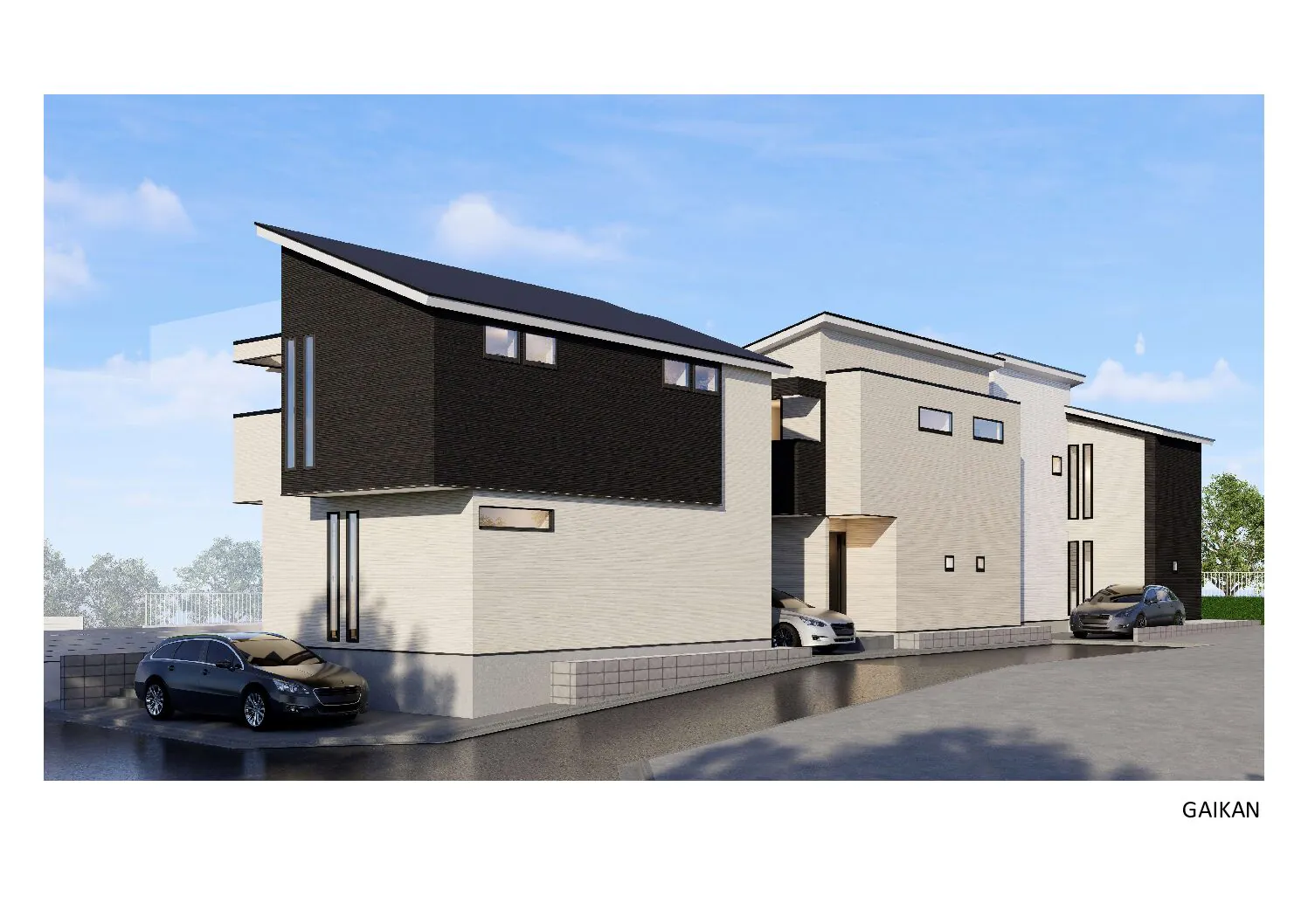 新築分譲　大倉山６丁目　全３棟